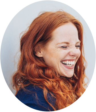 Femme souriante